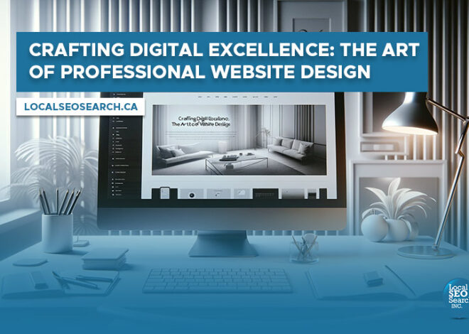 Creating Digital Excellence: The Art of Professional Website Design